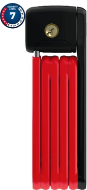 Spyna Abus Bordo Lite Mini 6055K/60, raudona, 600 mm kaina