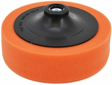AW-Tools AWTOOLS DISKAS 180mm poliravimo kempinė ORANŽINĖ M14 MEDIUM