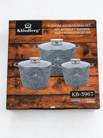 KlonBerg puodų rinkinys