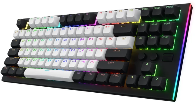 Klaviatūra Hator Gravity TKL HTK560 juoda