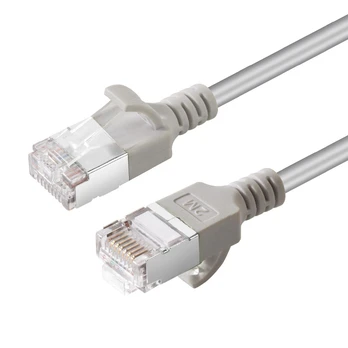 MicroConnect CAT6A U-FTP Slim, LSZH, 0.25m Network Cable, Pilkas