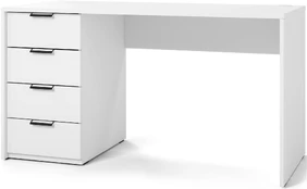 Rašomasis stalas Barold, 140x75x60 cm, balta kaina