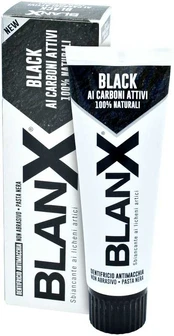 Dantų pasta Blanx Black, 75 ml kaina