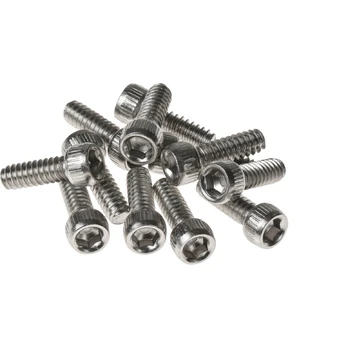 Reverse Components Steel Large 13 mm varžteliai Escape Pro, Black One, Base pedalams | Silver