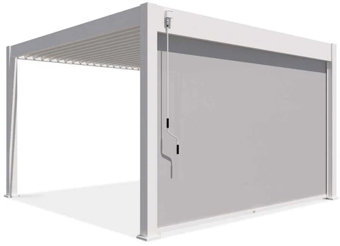 Roletas pavėsinėms Pergola ELEGANCE/DELUXE/FUSION 4 m, Baltas