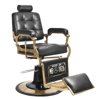 Barber krėslas GABBIANO "BOSS" juodas