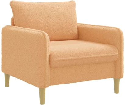 XL fotelis Smėlio Bouclé
