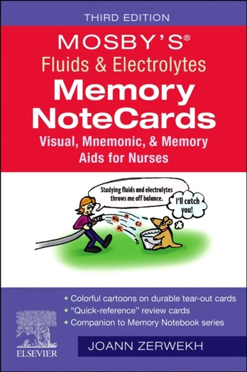 Mosby's® Fluids & Electrolytes Memory NoteCards