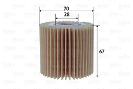 Alyvos filtras VALEO 586606