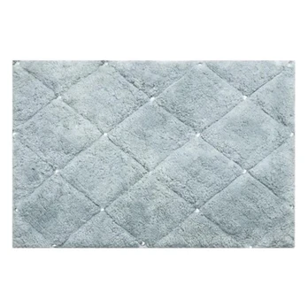 Vonios grindų kilimėlis Chic DZ-08, sidabro, 70 cm x 50 cm