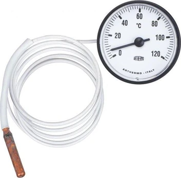 Domer Baltas kapiliarų termometras 63mm (5720)