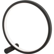 Juodos spalvos LED stalinė lempa "Circle