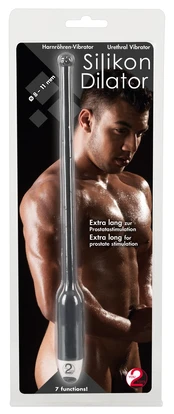 Penisplug Silicone Dilator extra long šlaplės stimuliatorius kaina
