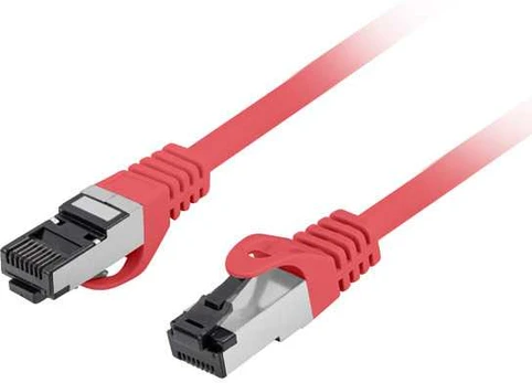 PATCHCORD KAT.8.1 S/FTP LSZH CU 5M Raudonas FLUKE PASSED LANBERG