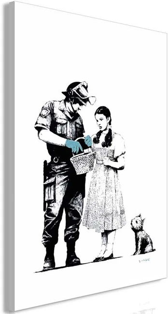 Artgeist Paveikslas - Dorothy and Policeman (1 Part) Vertical