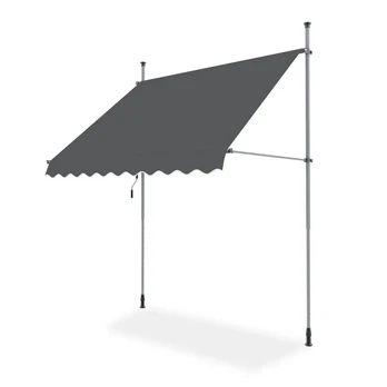 Balkono markizė EASY, 300x130 cm, Grey
