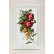 Red roses and grapes SB2229 kaina