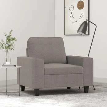 Sofa Krėslas, taupe spalvos, 60cm, audinys