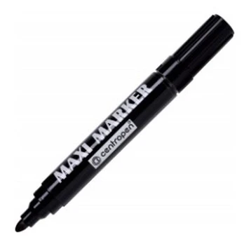Žymeklis-markeris permanentinis Centropen universalus 2-4mm juodas