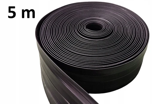 Larus 5m Apsauginė juosta juoda 60mm lanksti Valtims Sup Baidarėms Rib