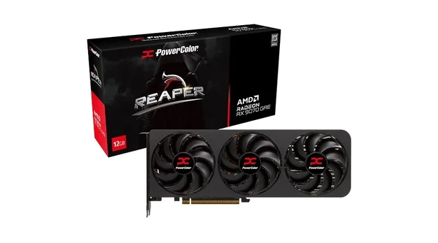 Vaizdo plokštė „PowerColor RX9070GRE Reaper“