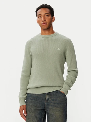 Quiksilver Megztinis EQYSW03342 Žalia Regular Fit