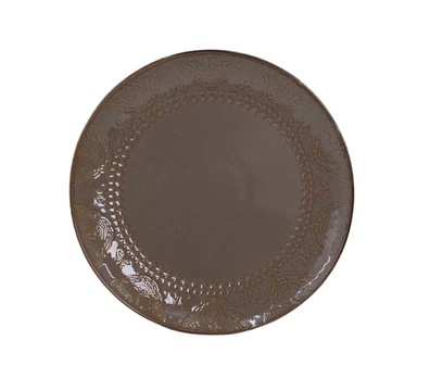 Lėkštė pietų Domoletti Brown arabic, Ø 26.6 cm, ruda sp.