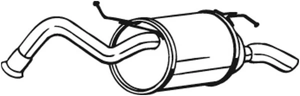 BOSAL BOS228-053 Exhaust system rear silencer