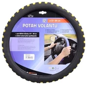 Vairo užvalkalas Compass Soft, juoda/geltona kaina