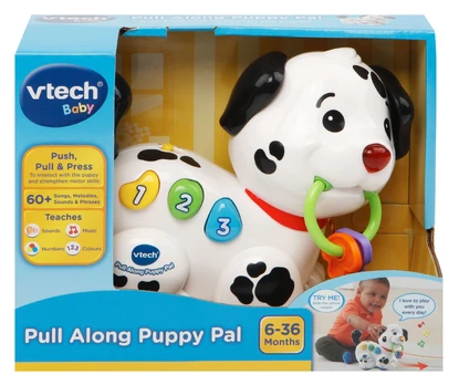 Vtech Šuniukas su virvute (Anglų kalba)