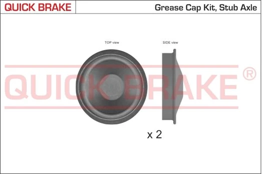 Dangtelis, rato guolis QUICK BRAKE 9828K