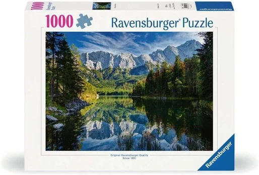 Ravensburger Dėlionė 1000 vnt. - Eibsee ežeras, Vokietija