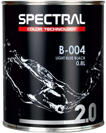 SPECTRAL B-004 LIGHT Mėlynas Juodas 0.8L