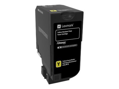 Toneris Lexmark Standard Yield, Yellow