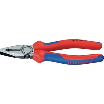 Kombinuotos replės 180mm, Knipex