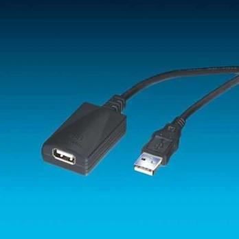 Kabelis USB Roline USB-A - USB-A 2 m Juodas (12.04.1089)