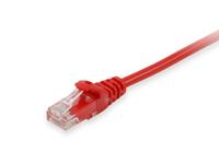 Equip Patchkabel Cat6A U/UTP 2xRJ45 15.00m raudona LSZH