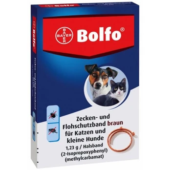 Bolfo antkaklis nuo blusų ir erkių katėms ir šunims, 38 cm