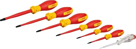 Bosch VDE Screwdriver Set 7pc (TX)