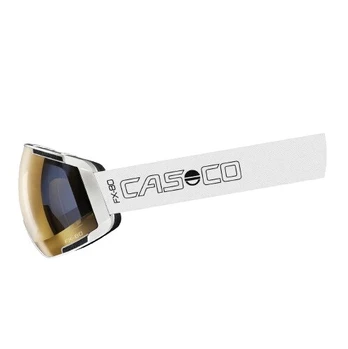 Slidinėjimo akiniai Casco FX-80 Strap Vautron+, balti