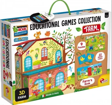 Lisciani Educational Games Collection - Farm