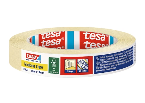 Dažymo juosta tesa® Masking 51023, 19mm x 50m.