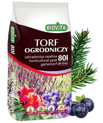 Sodininkystės rūgštinės durpės 80L