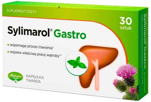 Herbapol Sylimarol Gastro, 30 capsules