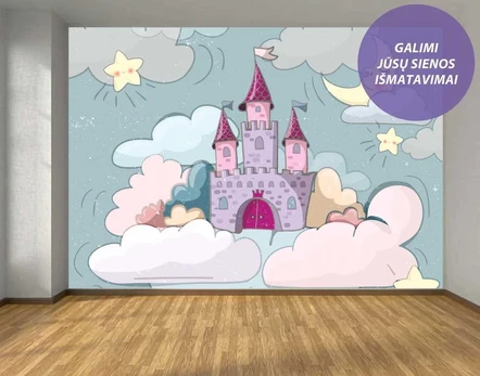 Fototapetai - Piešta pasakų pilis