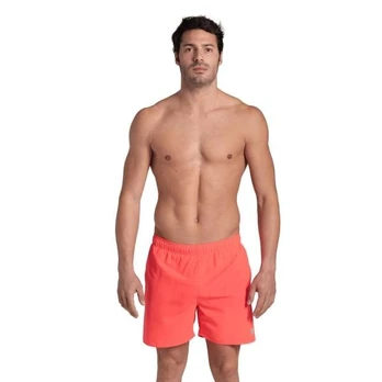 Maudymosi šortai vyrams Arena Fundamentals Boxer Fluo Red-Water
