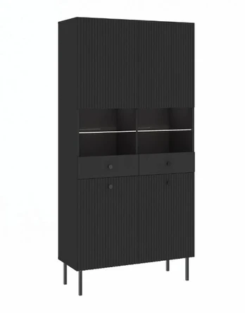 Vitrina Viena 2D, juoda