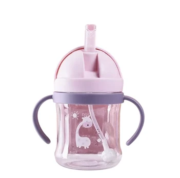 Puodelis su rankenėlėmis, 250 ml, rožinis
