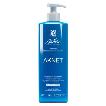 BioNike Aknet Cleansing & Purifying Cleansing Gel For Face & For Body, 400 ml