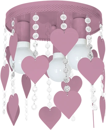 CORAZON VIOLET 3xE27 lubinis šviestuvas